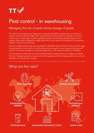 TT brief: pest control - in warehousing