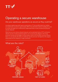 TT Brief: operating a secure warehouse