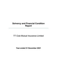 Solvency and financial condition report