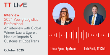 An interview with 2024 YLP Global Winner, Laura Egerer, Head of Imports & Customs at EgeTrans