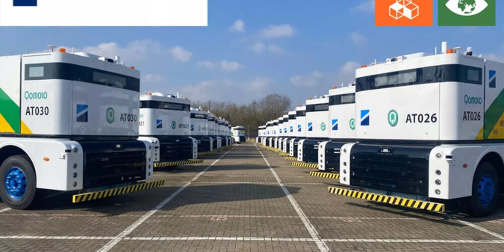 Autonomous, electric terminal tractor units at the Port of Felixstowe