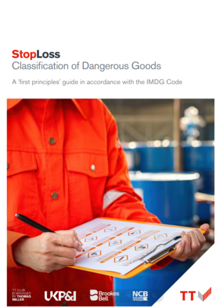 Stoploss: Classification of Dangerous Goods