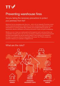 TT brief: preventing warehouse fires