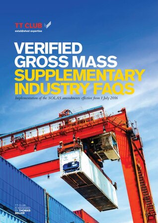 Verified gross mass - supplementary FAQs