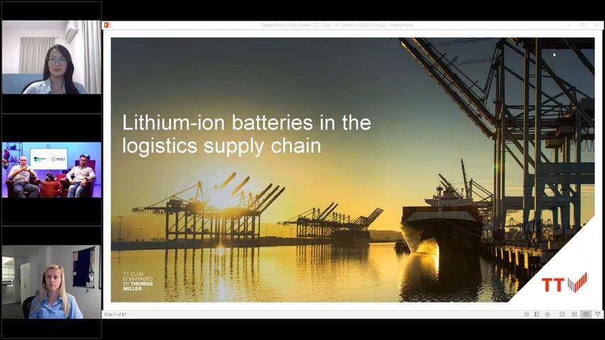 TT webinar: Lithium-ion batteries in the logistics supply chain